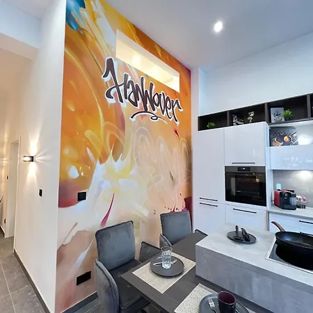 Rbj Loft Hannover-linden - Graffiti Und Parkplatz Apartment *